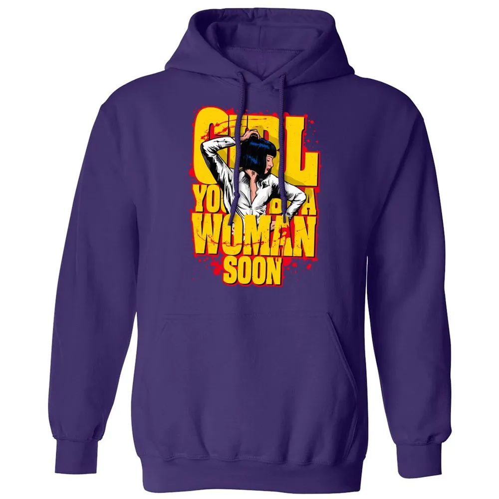Classic Unisex Hoodie - QKCJYDCL - Purple - 6