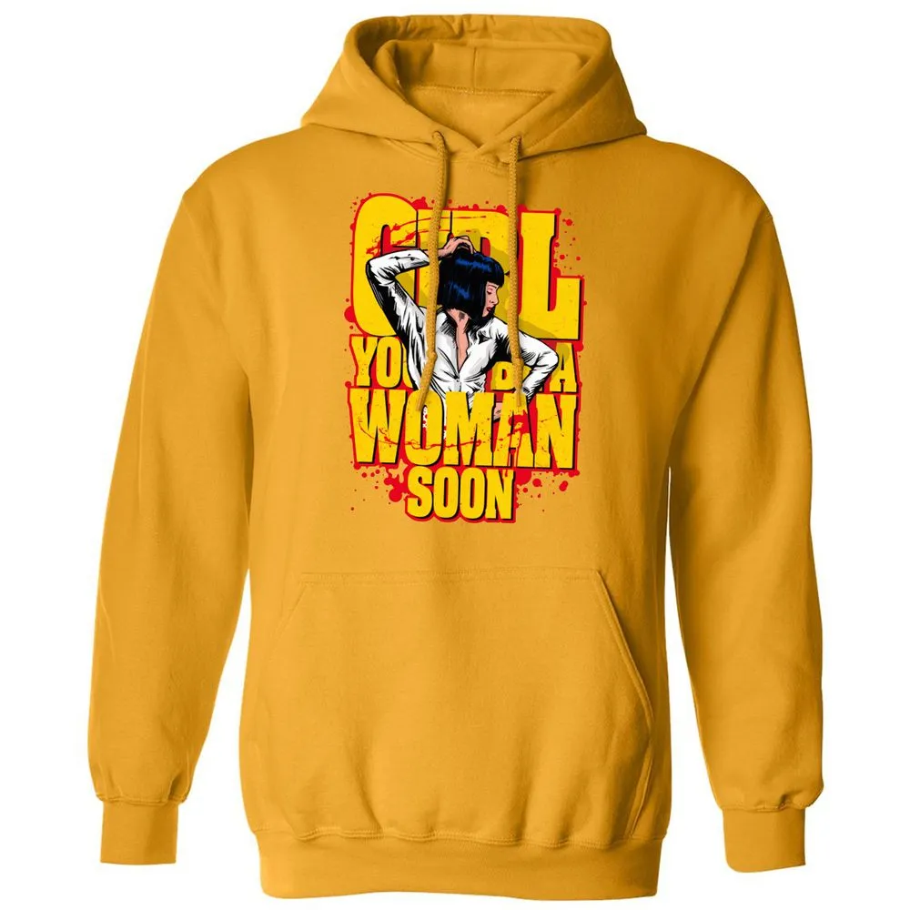 Classic Unisex Hoodie - QKCJYDCL - Gold - 12