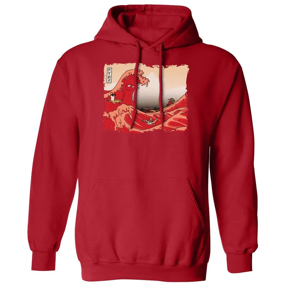 Classic Unisex Hoodie - DQUJDDN4 - Red - 5