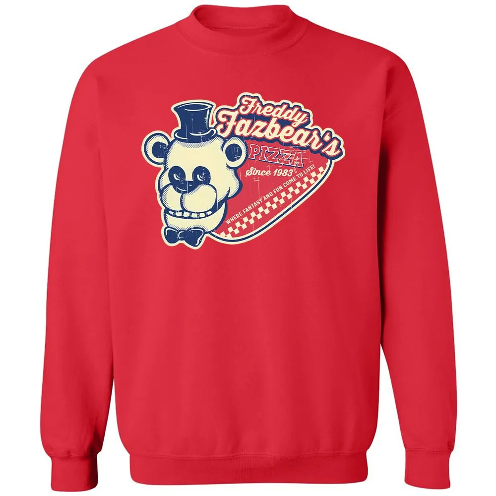 Classic Unisex Sweatshirt - AWXML257 - Red - 5