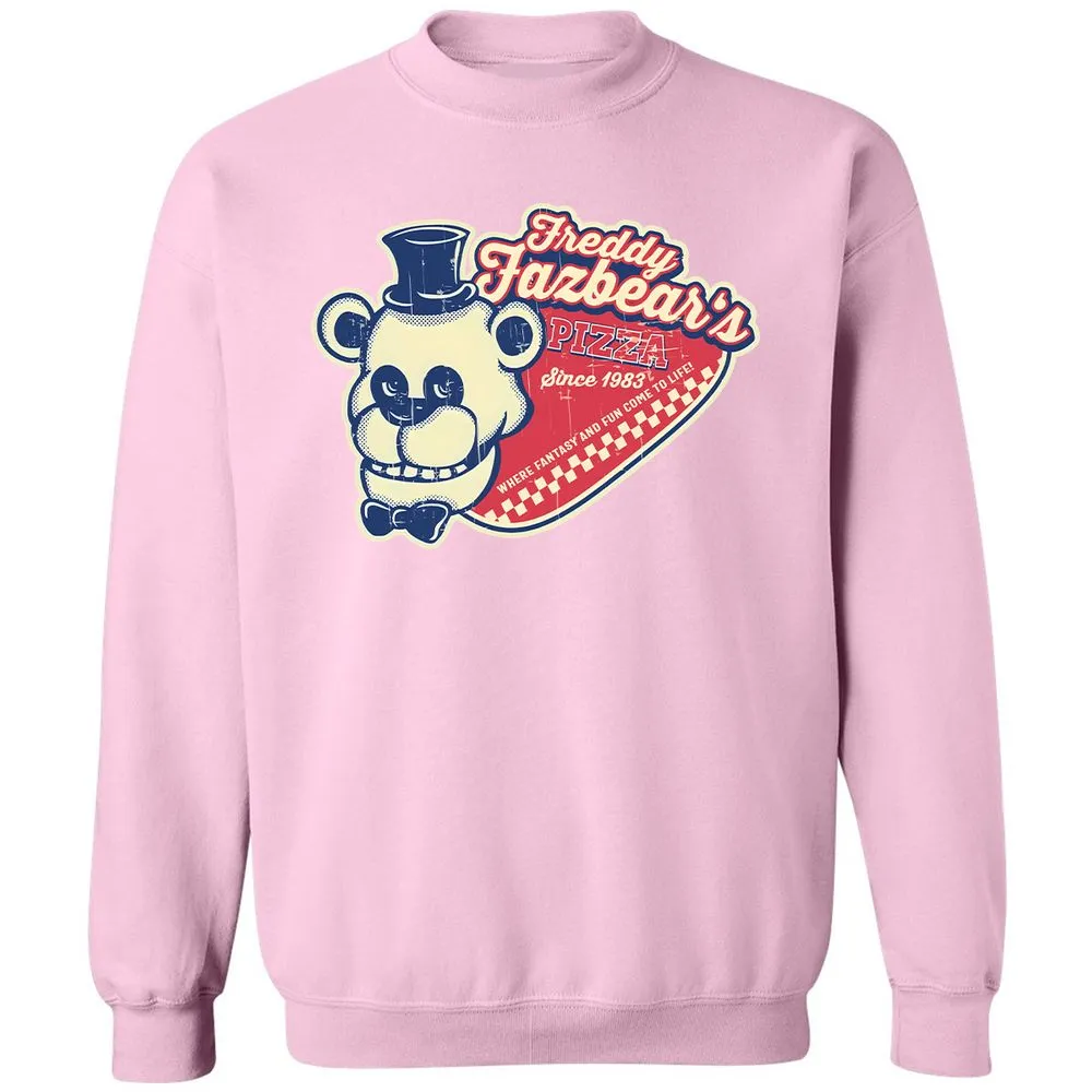 Classic Unisex Sweatshirt - AWXML257 - Light Pink - 3
