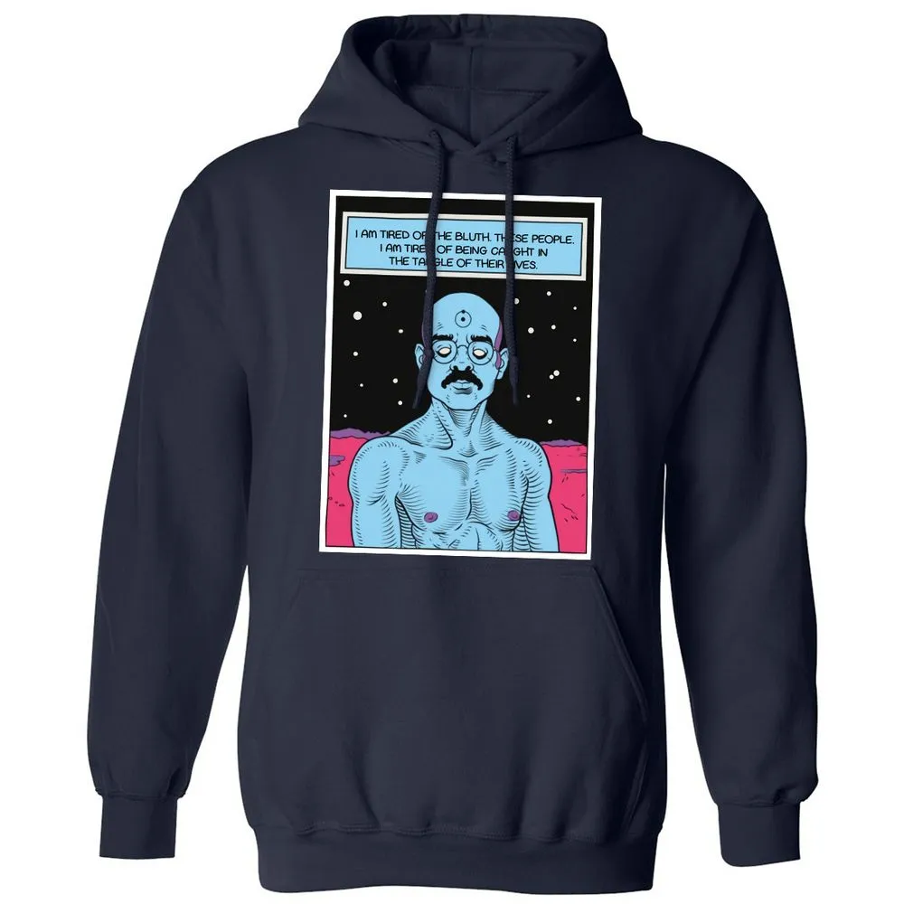 Classic Unisex Hoodie - KM1ZRNDQ - Navy - 2