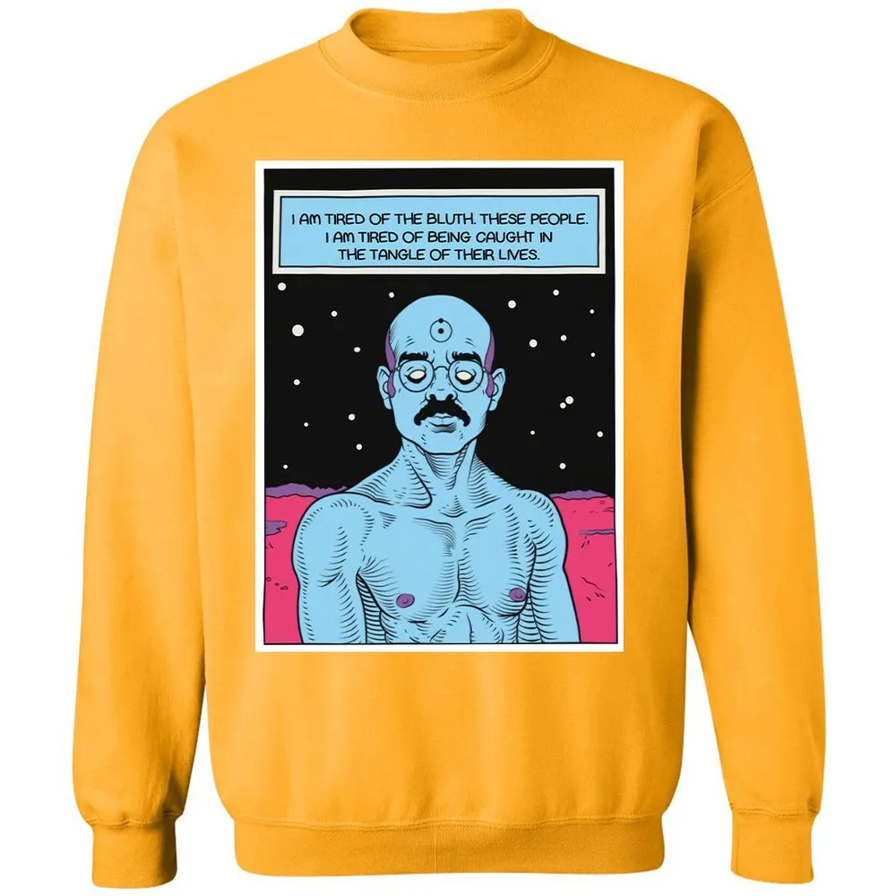 Classic Unisex Sweatshirt - FXYUJ821 - Gold - 11
