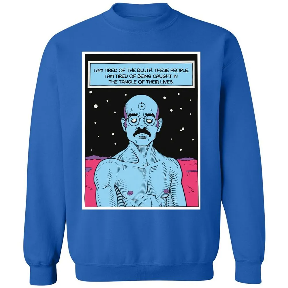 Classic Unisex Sweatshirt - FXYUJ821 - Royal - 9