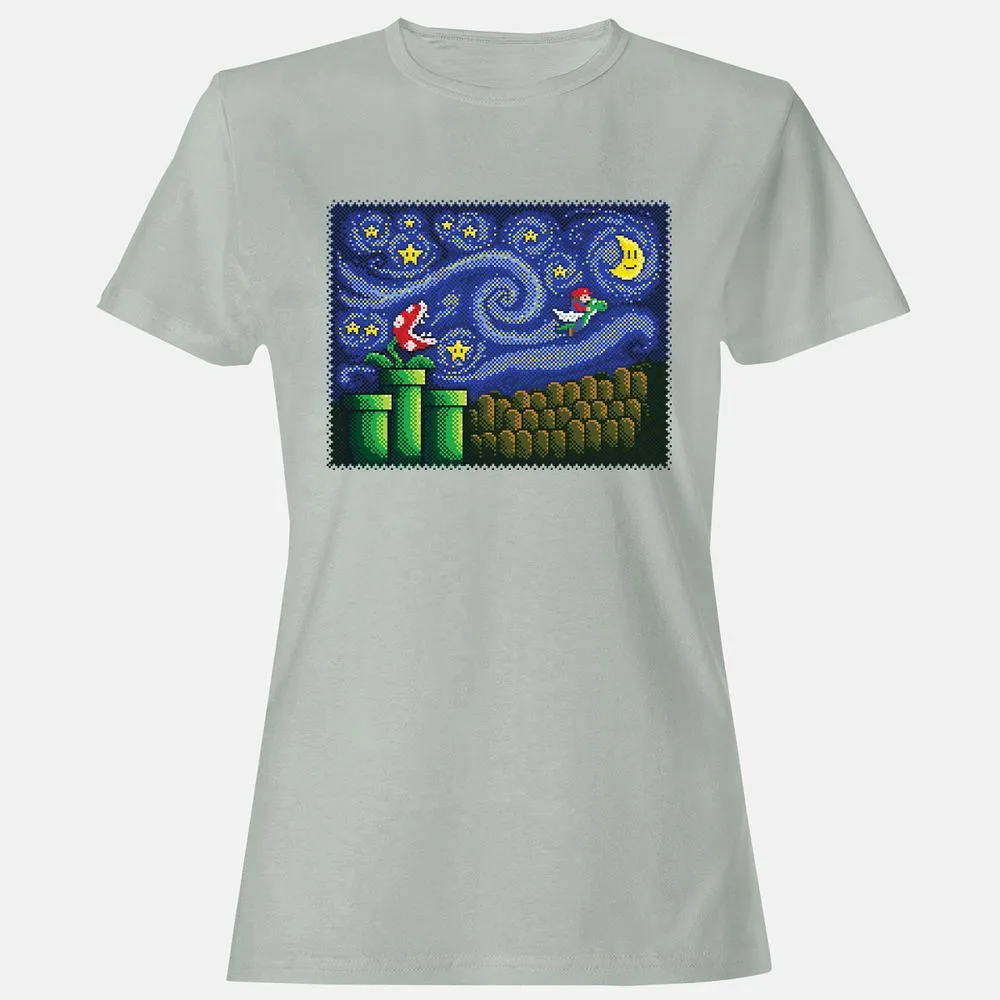 Women's T-Shirt - 3B7RV6XM - Ash - 2