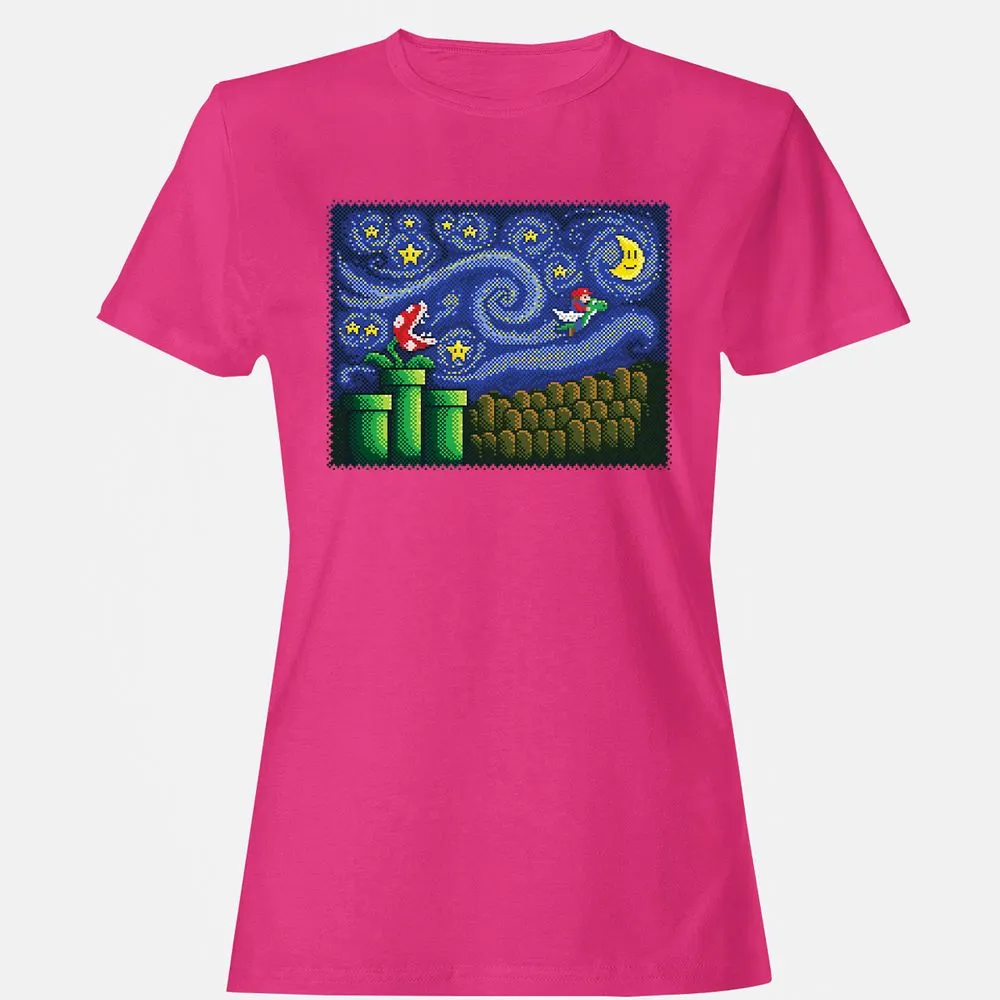 Women's T-Shirt - 3B7RV6XM - Heliconia - 6
