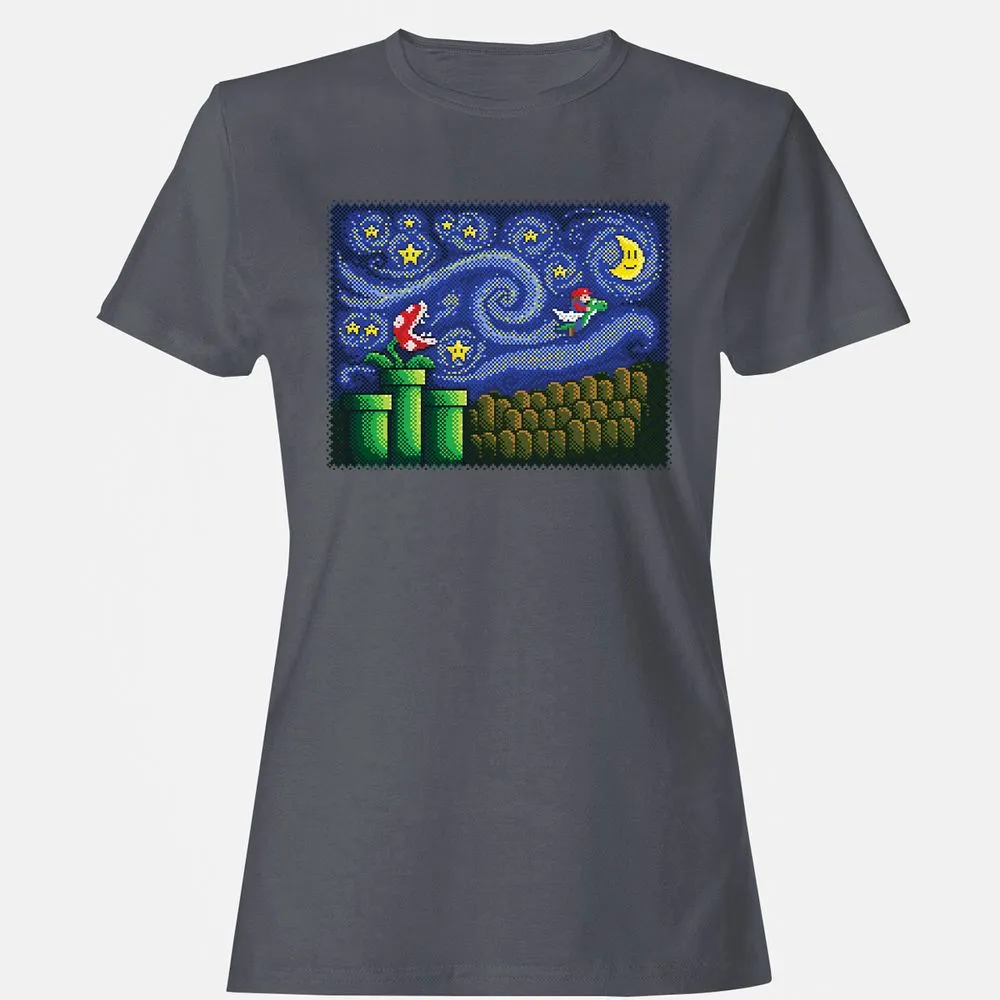 Women's T-Shirt - 3B7RV6XM - Dark Heather - 5