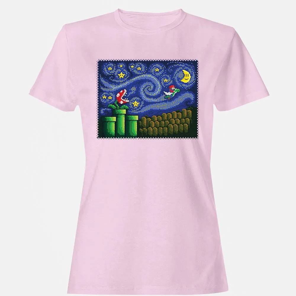 Women's T-Shirt - 3B7RV6XM - Light Pink - 9