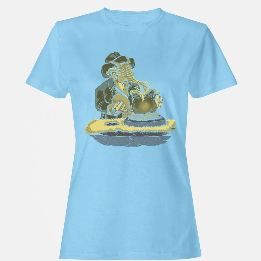 Women's T-Shirt - XS9DSX1K - Light Blue - 8