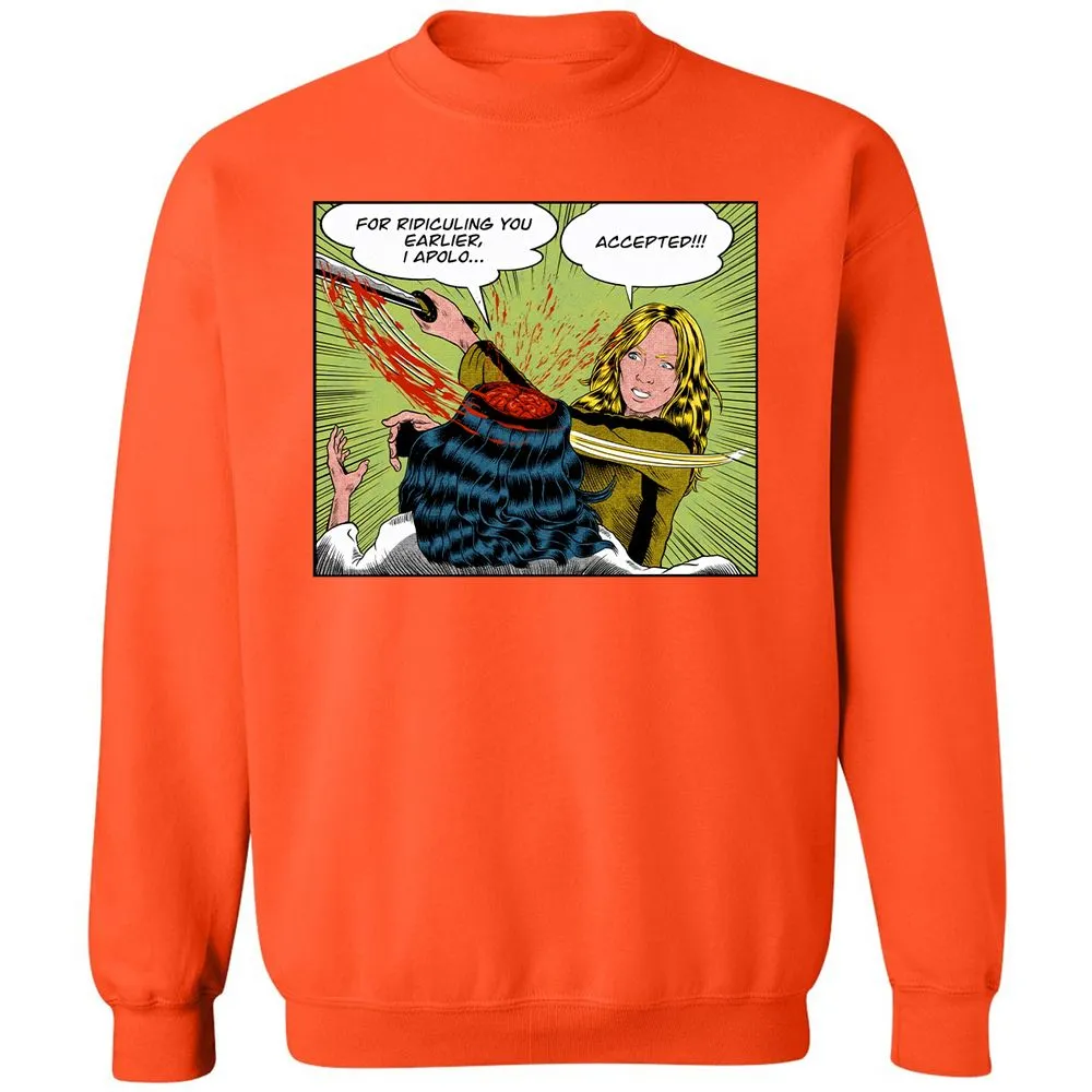 Classic Unisex Sweatshirt - 3F6BTK8R - Orange - 10