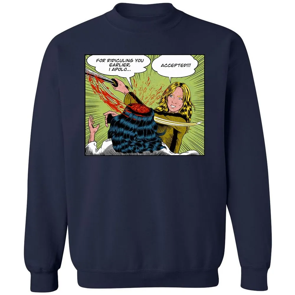Classic Unisex Sweatshirt - 3F6BTK8R - Navy - 2
