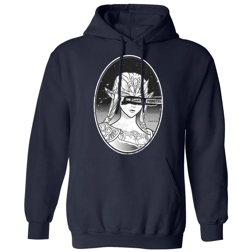 Classic Unisex Hoodie - CLVH5JKL - Navy - 2