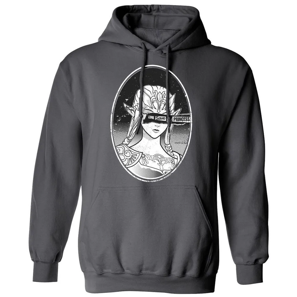 Classic Unisex Hoodie - CLVH5JKL - Charcoal - 7