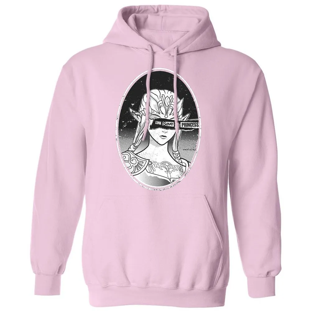 Classic Unisex Hoodie - CLVH5JKL - Light Pink - 3