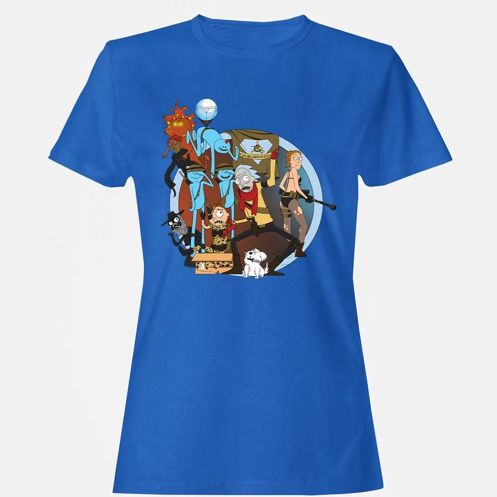 Women's T-Shirt - Z4J5AR9Z - Royal - 14