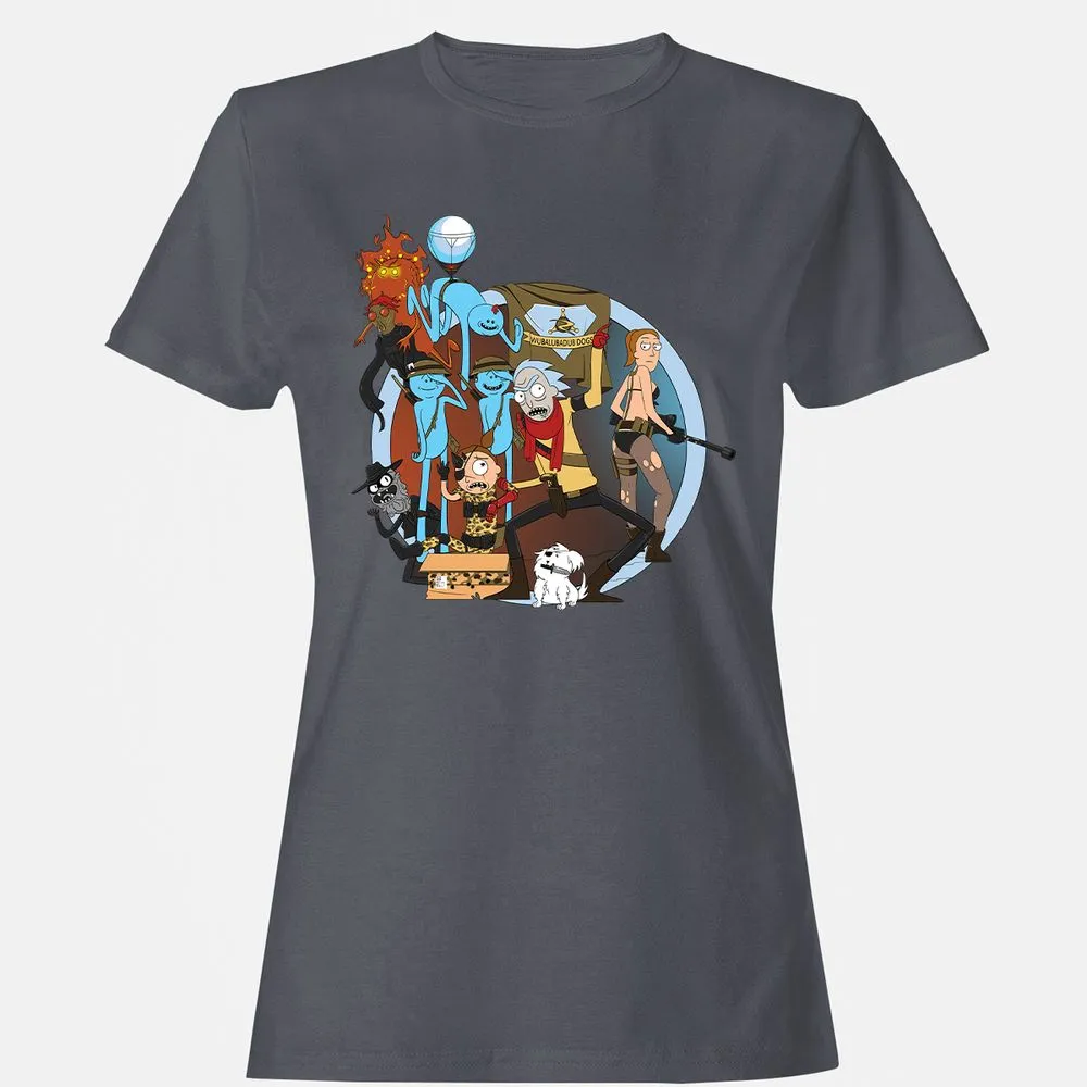 Women's T-Shirt - Z4J5AR9Z - Dark Heather - 5