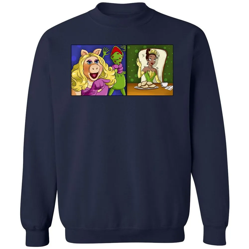 Classic Unisex Sweatshirt - E64HRR5K - Navy - 2