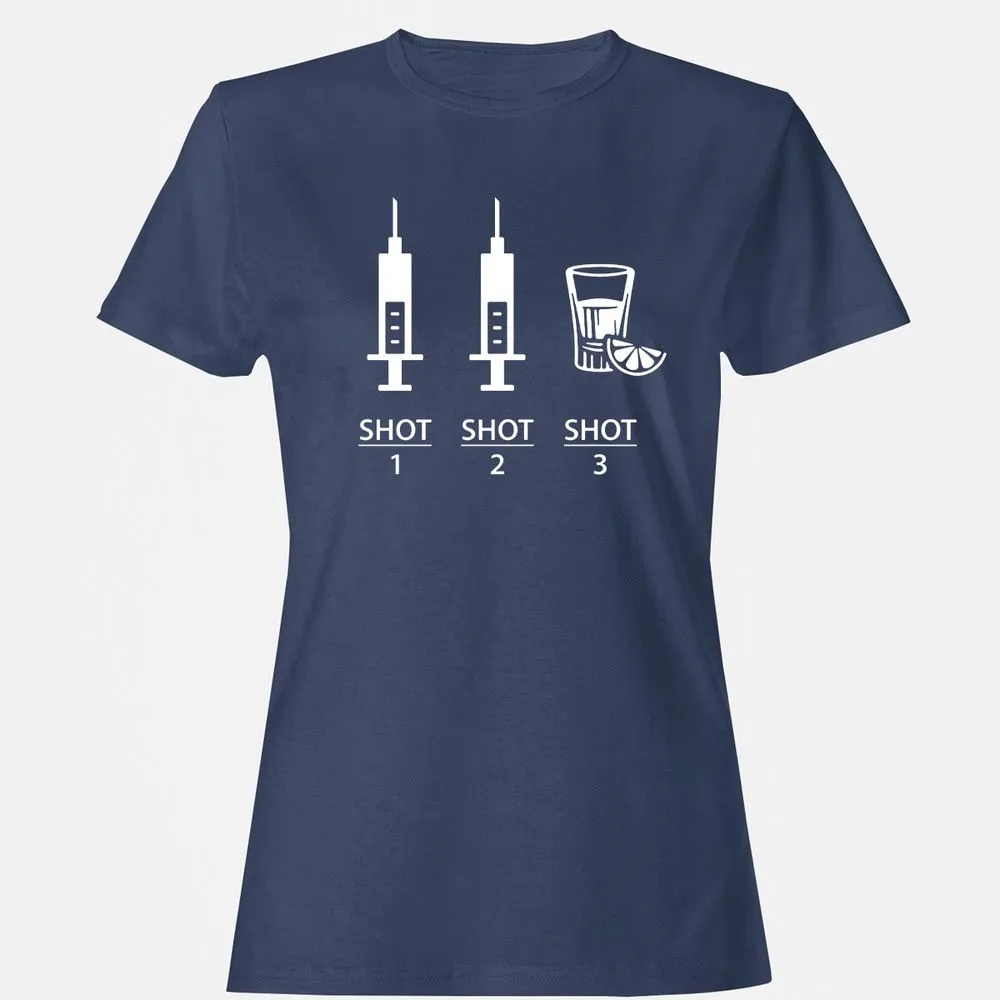 Women's T-Shirt - MXQSQJR2 - Navy - 10