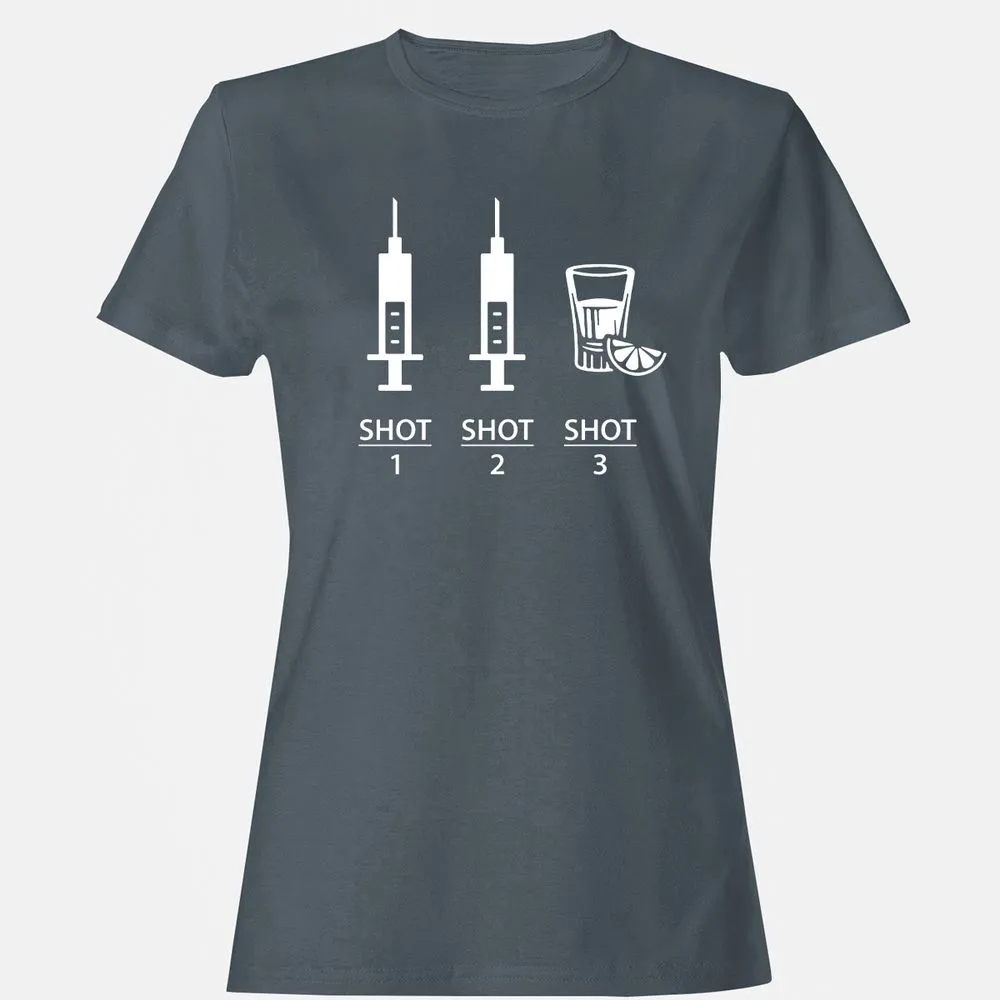 Women's T-Shirt - MXQSQJR2 - Charcoal - 3
