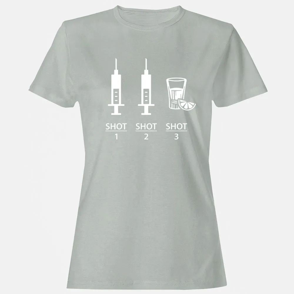 Women's T-Shirt - MXQSQJR2 - Ash - 2