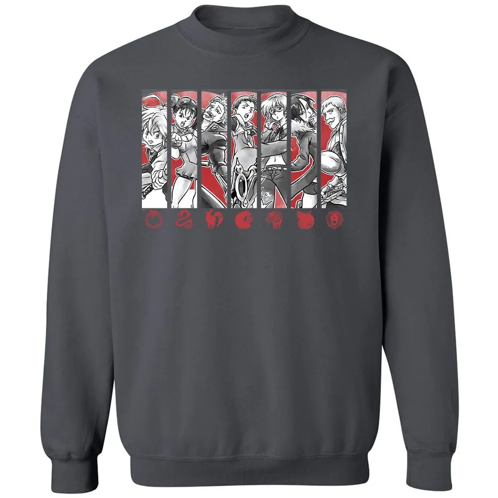 Classic Unisex Sweatshirt - 2KPS8ADF - Charcoal - 7