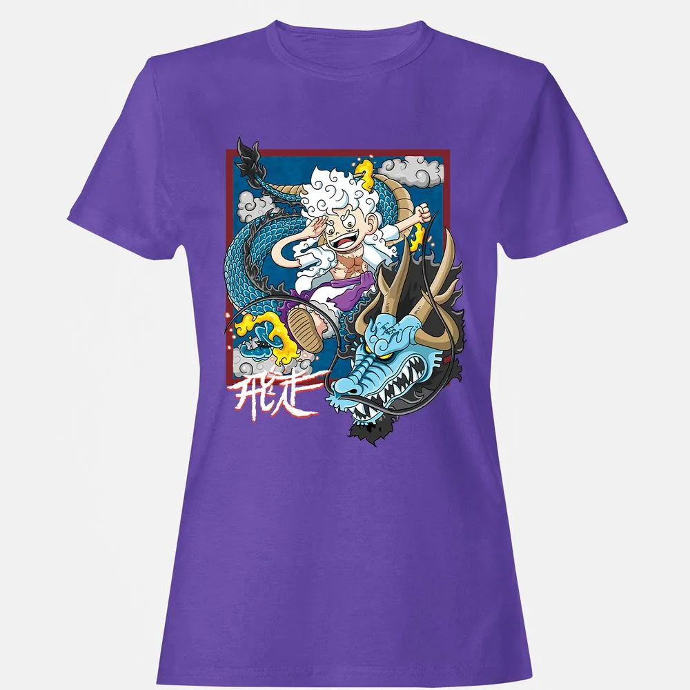 Women's T-Shirt - Q1DYXWVS - Purple - 12