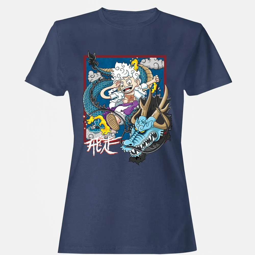 Women's T-Shirt - Q1DYXWVS - Navy - 10