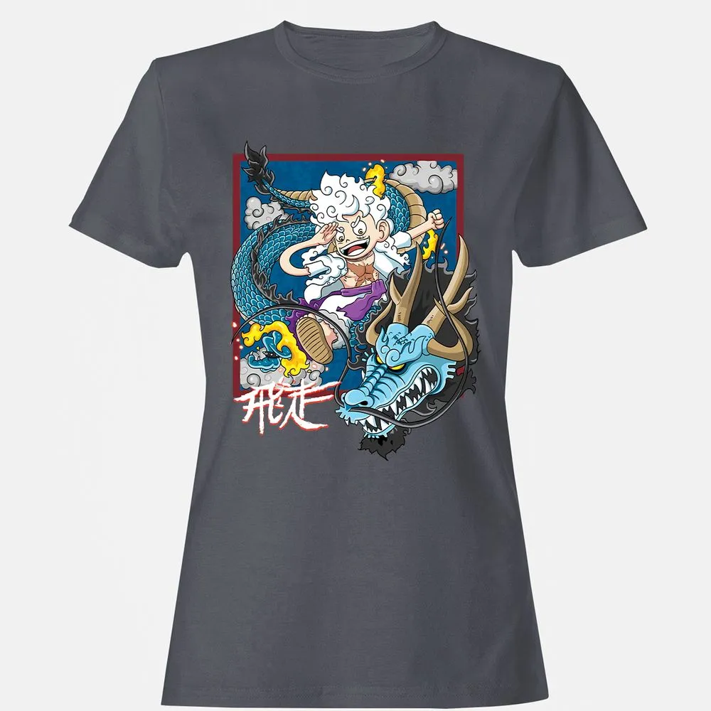 Women's T-Shirt - Q1DYXWVS - Dark Heather - 5