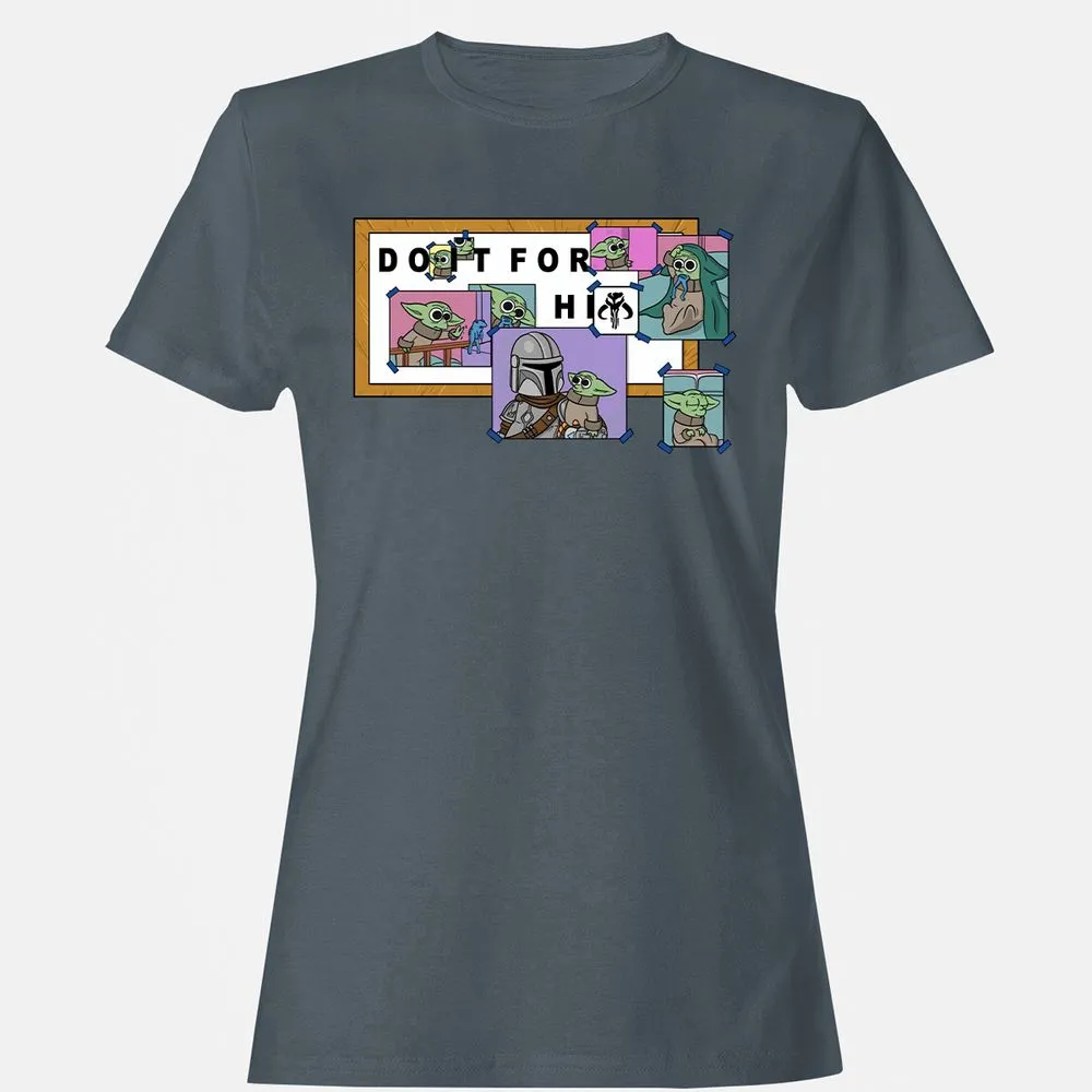 Women's T-Shirt - 74WDK6KP - Charcoal - 3