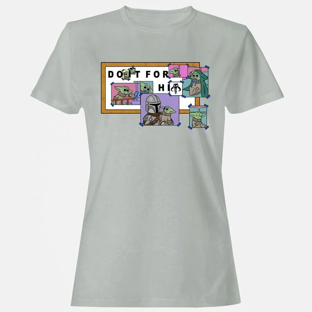 Women's T-Shirt - 74WDK6KP - Ash - 2