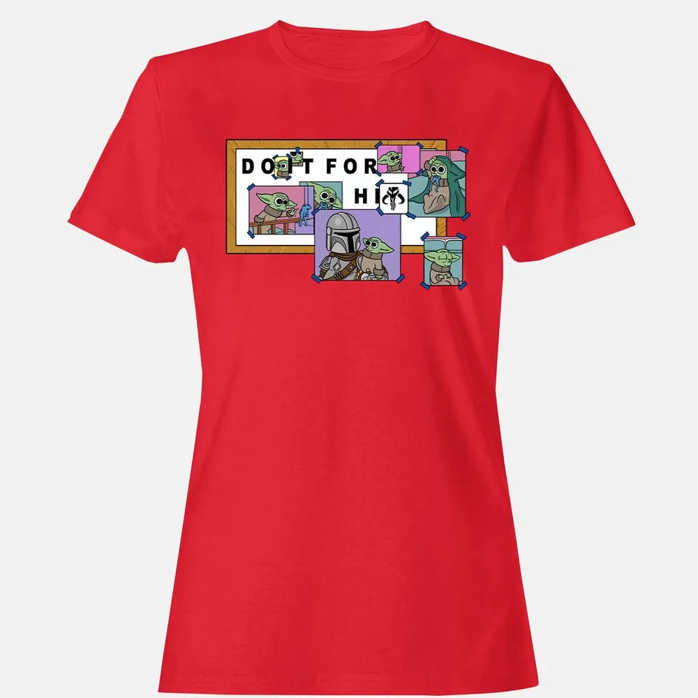 Women's T-Shirt - 74WDK6KP - Red - 13
