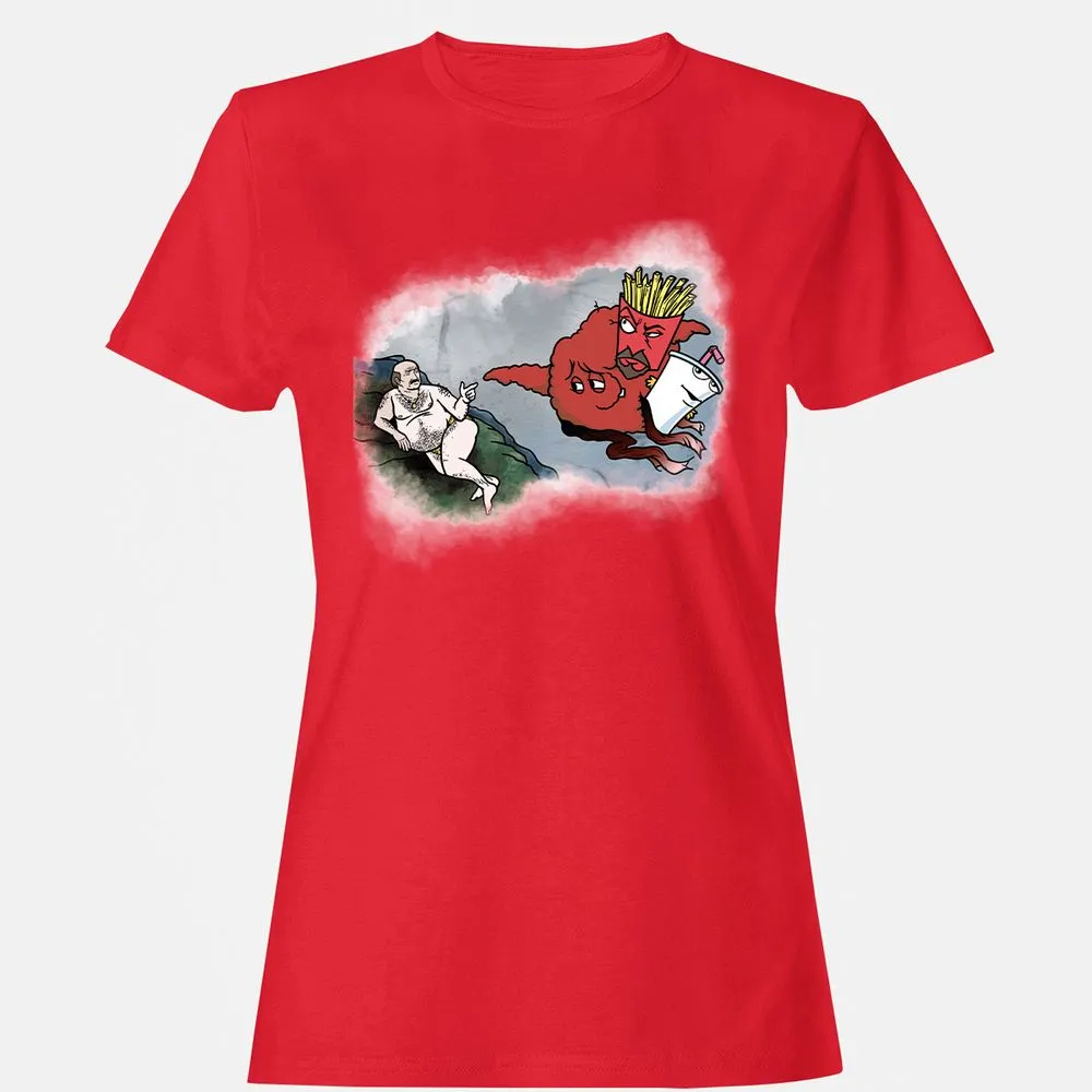 Women's T-Shirt - ULSQV8DJ - Red - 13