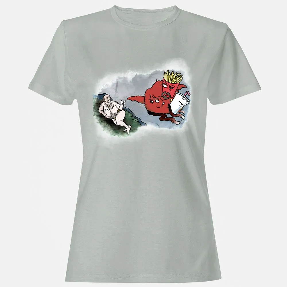 Women's T-Shirt - ULSQV8DJ - Ash - 2