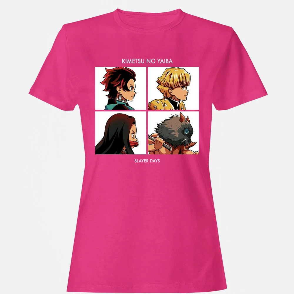 Women's T-Shirt - J3X7MPVH - Heliconia - 6