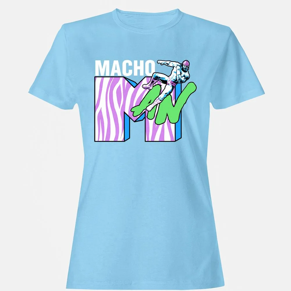 Women's T-Shirt - UL71ZQW8 - Light Blue - 8