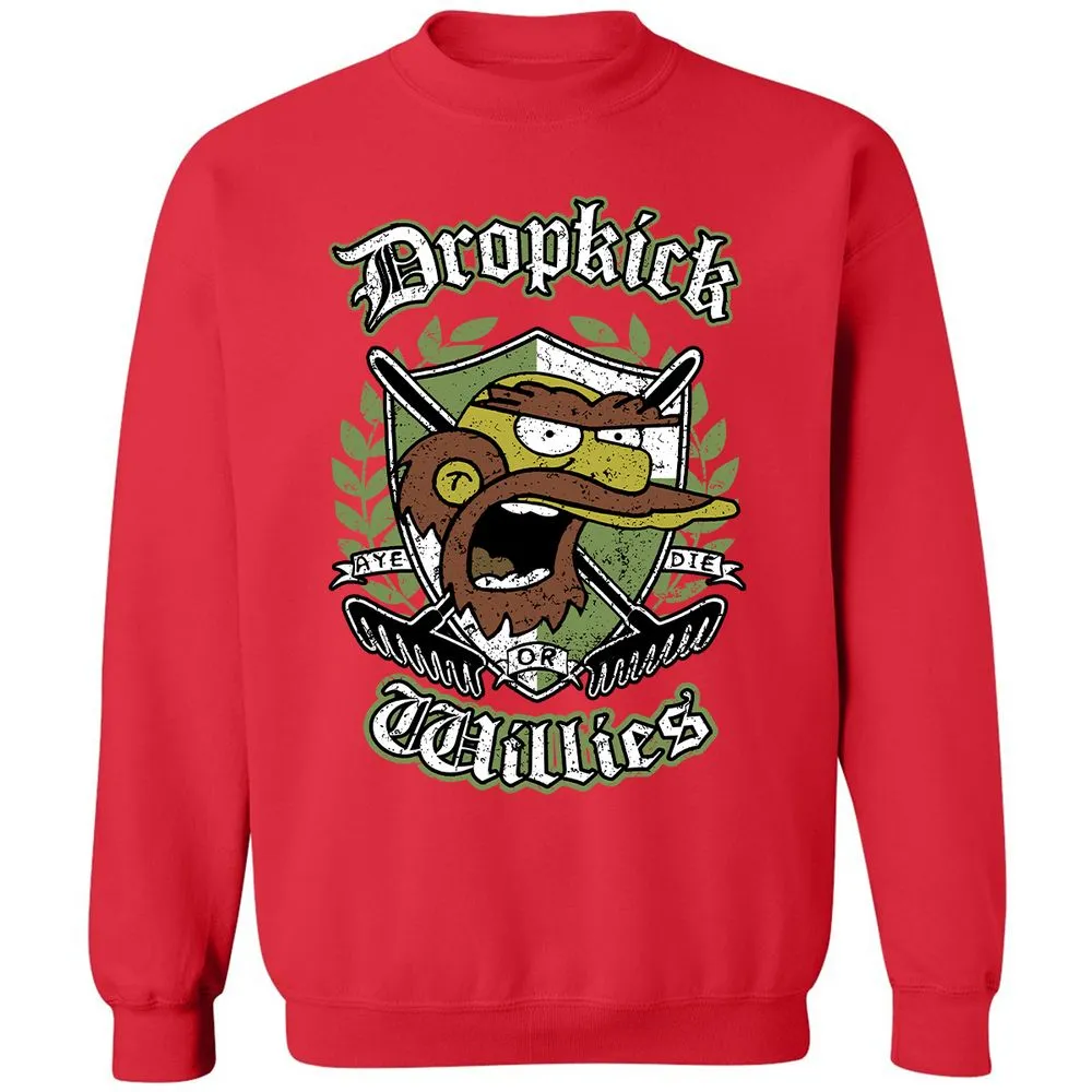 Classic Unisex Sweatshirt - E81WXL9U - Red - 5