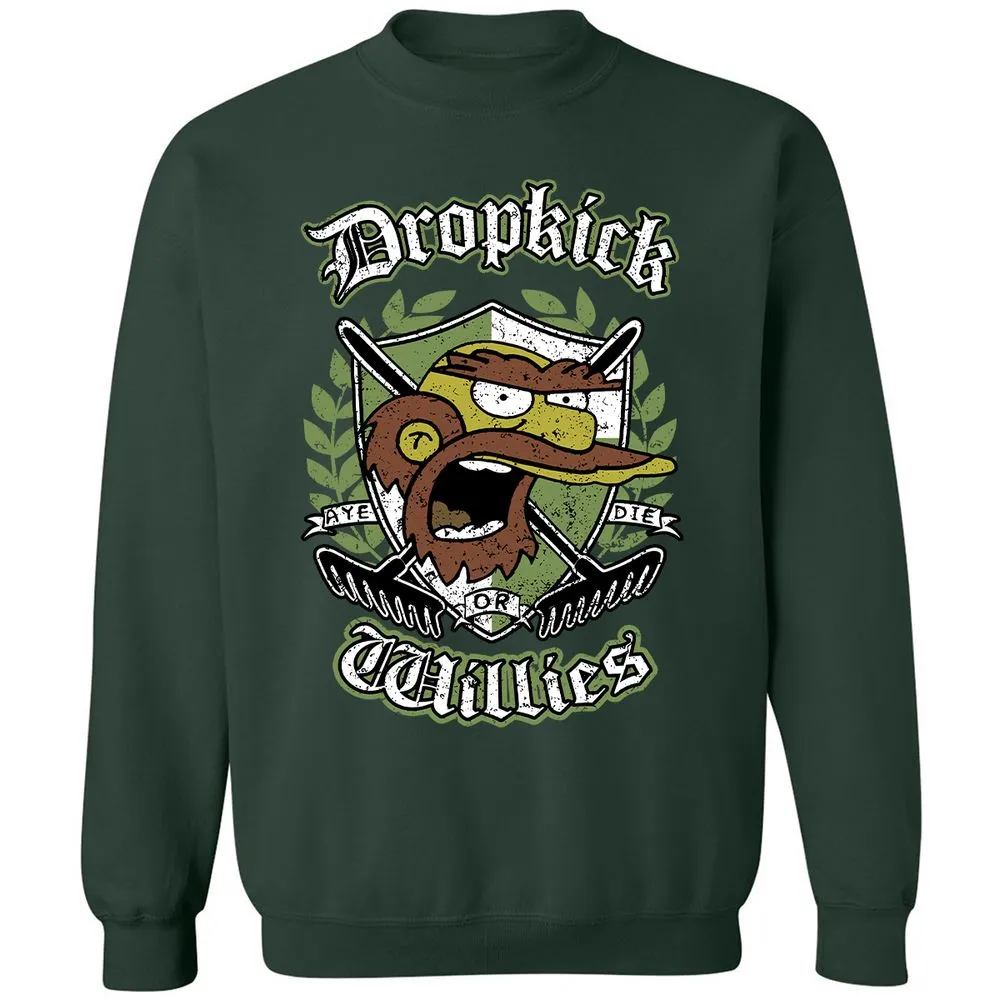 Classic Unisex Sweatshirt - E81WXL9U - Forest Green - 4