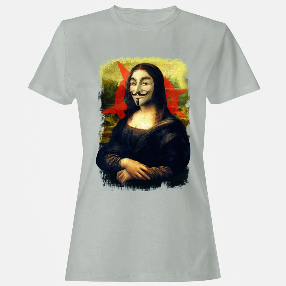 Women's T-Shirt - 63K4VP1Q - Ash - 2