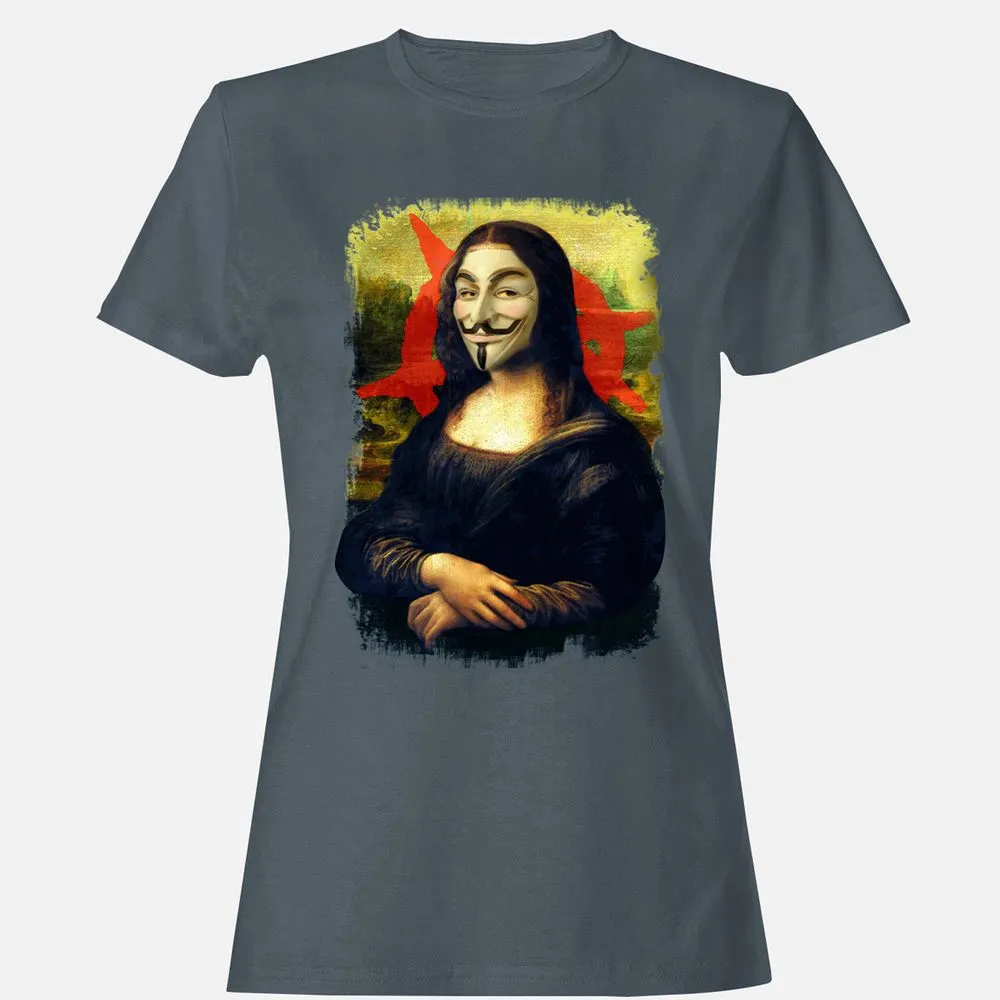Women's T-Shirt - 63K4VP1Q - Charcoal - 3
