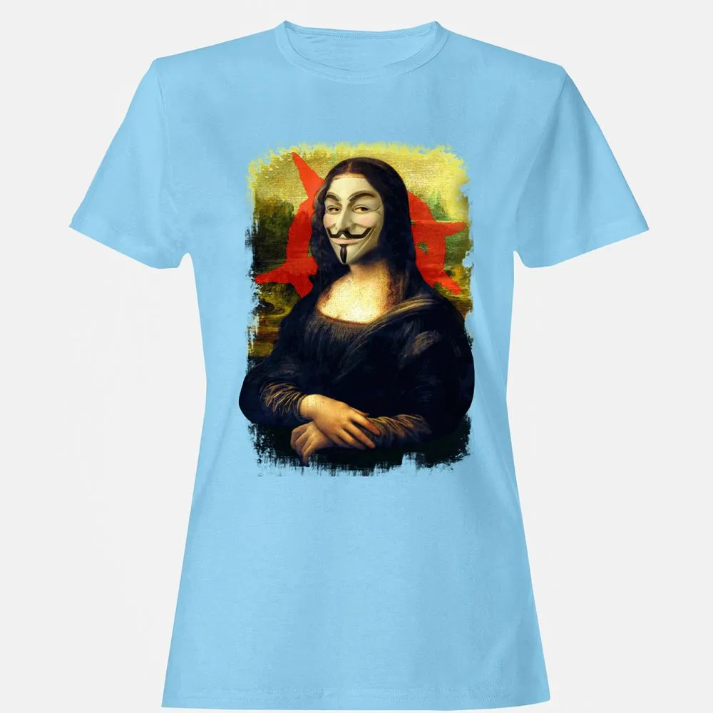 Women's T-Shirt - 63K4VP1Q - Light Blue - 8