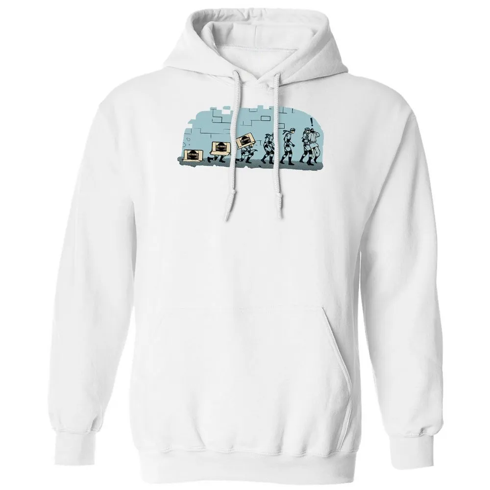 Classic Unisex Hoodie - DCWTGWKA - White - 11