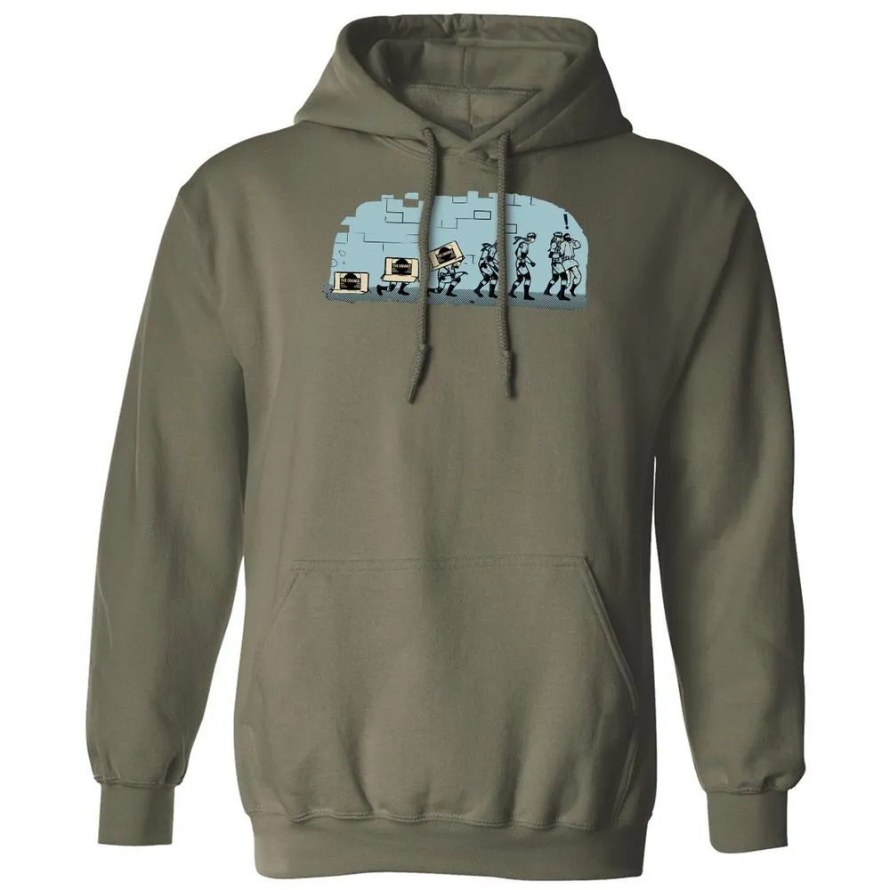 Classic Unisex Hoodie - DCWTGWKA - Military Green - 4
