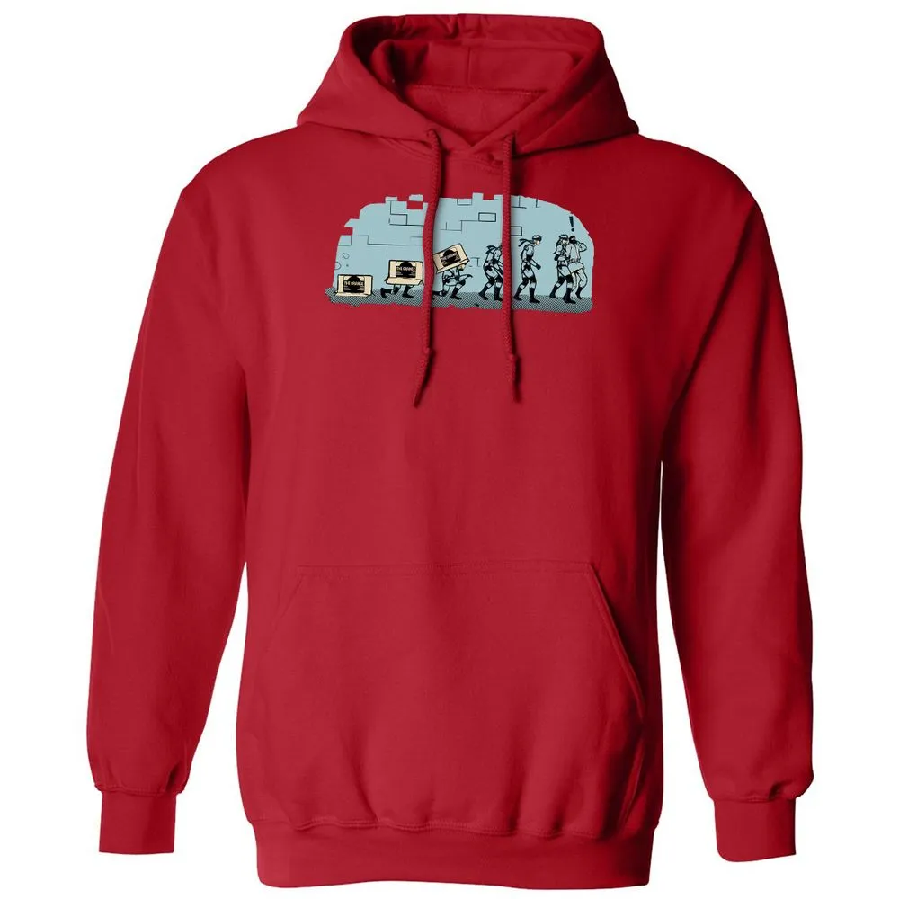 Classic Unisex Hoodie - DCWTGWKA - Red - 5