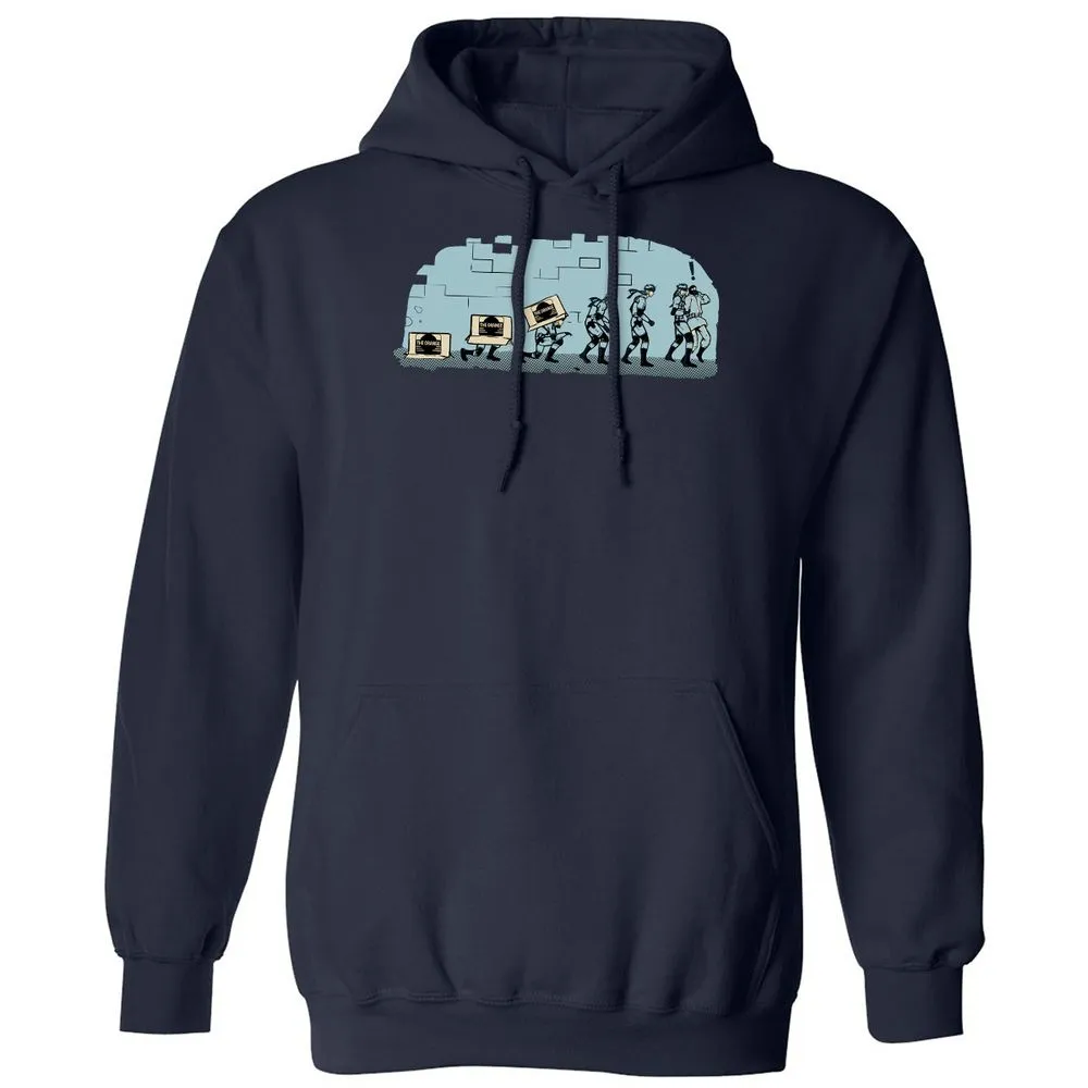 Classic Unisex Hoodie - DCWTGWKA - Navy - 2
