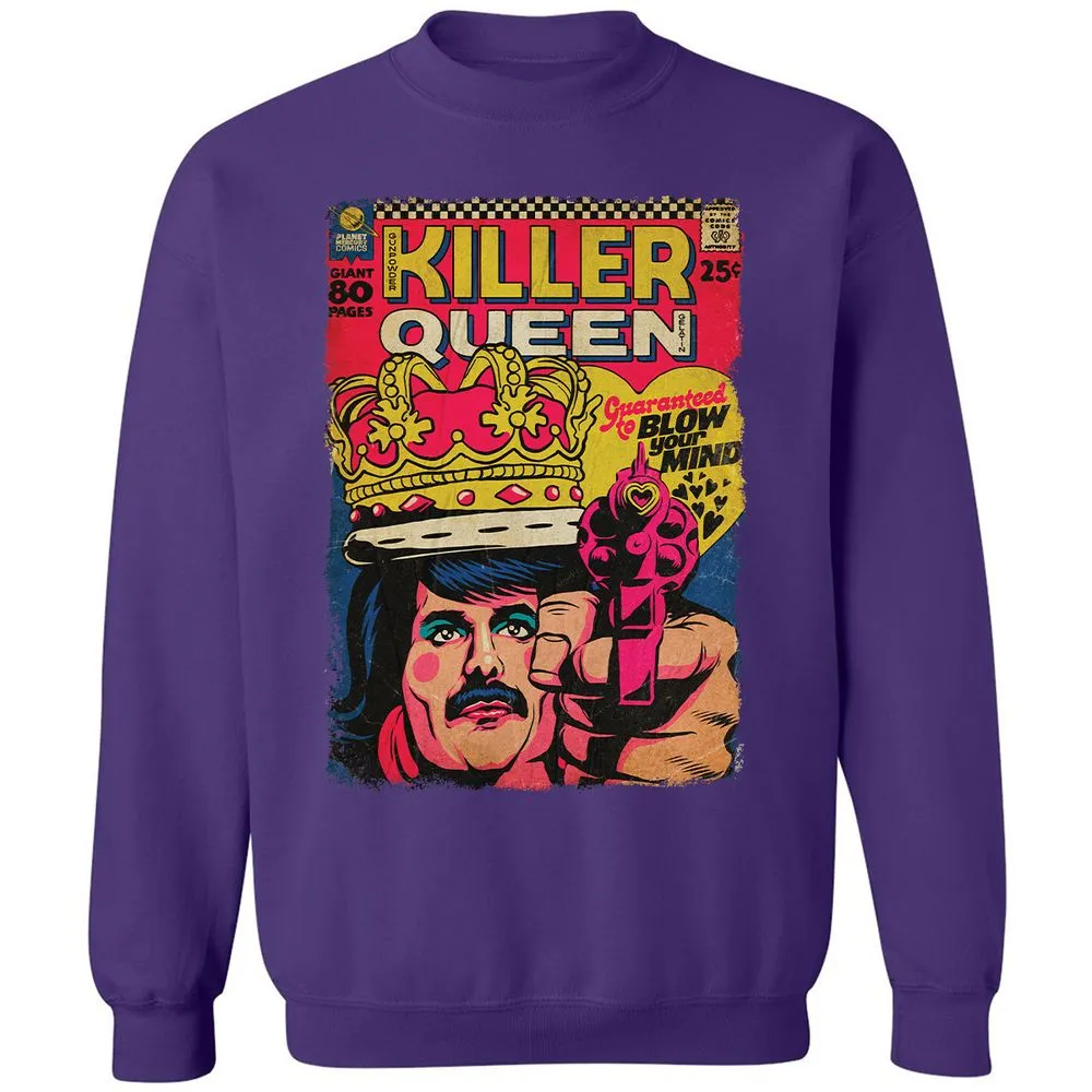 Classic Unisex Sweatshirt - GQV7V27Y - Purple - 6