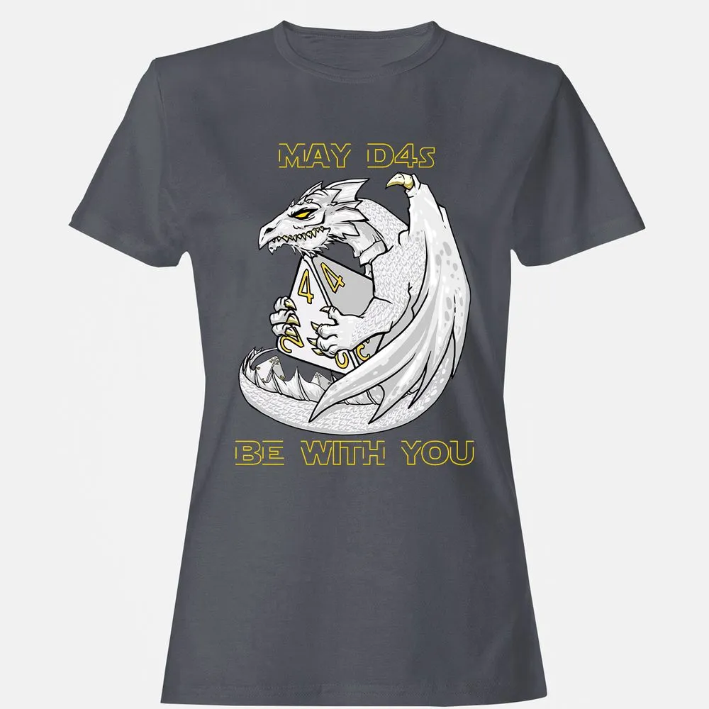 Women's T-Shirt - 8AFGFZMK - Dark Heather - 5