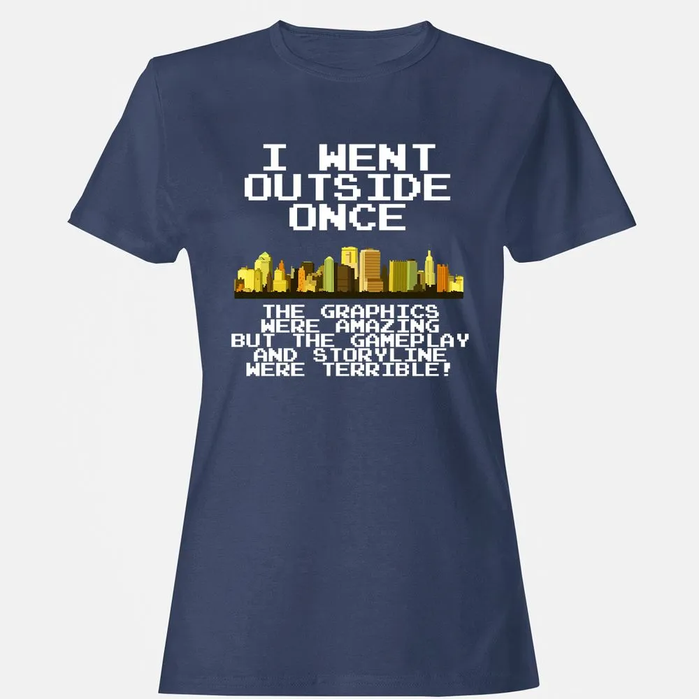 Women's T-Shirt - N497WA4U - Navy - 10