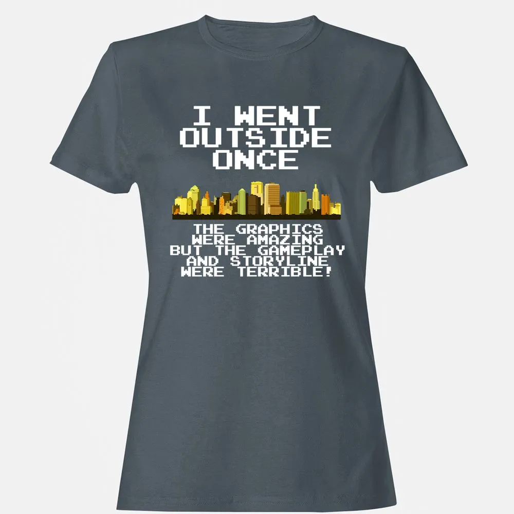 Women's T-Shirt - N497WA4U - Charcoal - 3