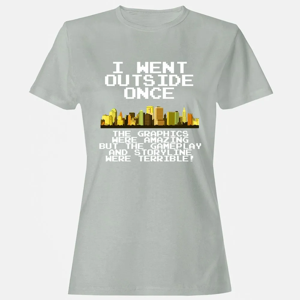 Women's T-Shirt - N497WA4U - Ash - 2