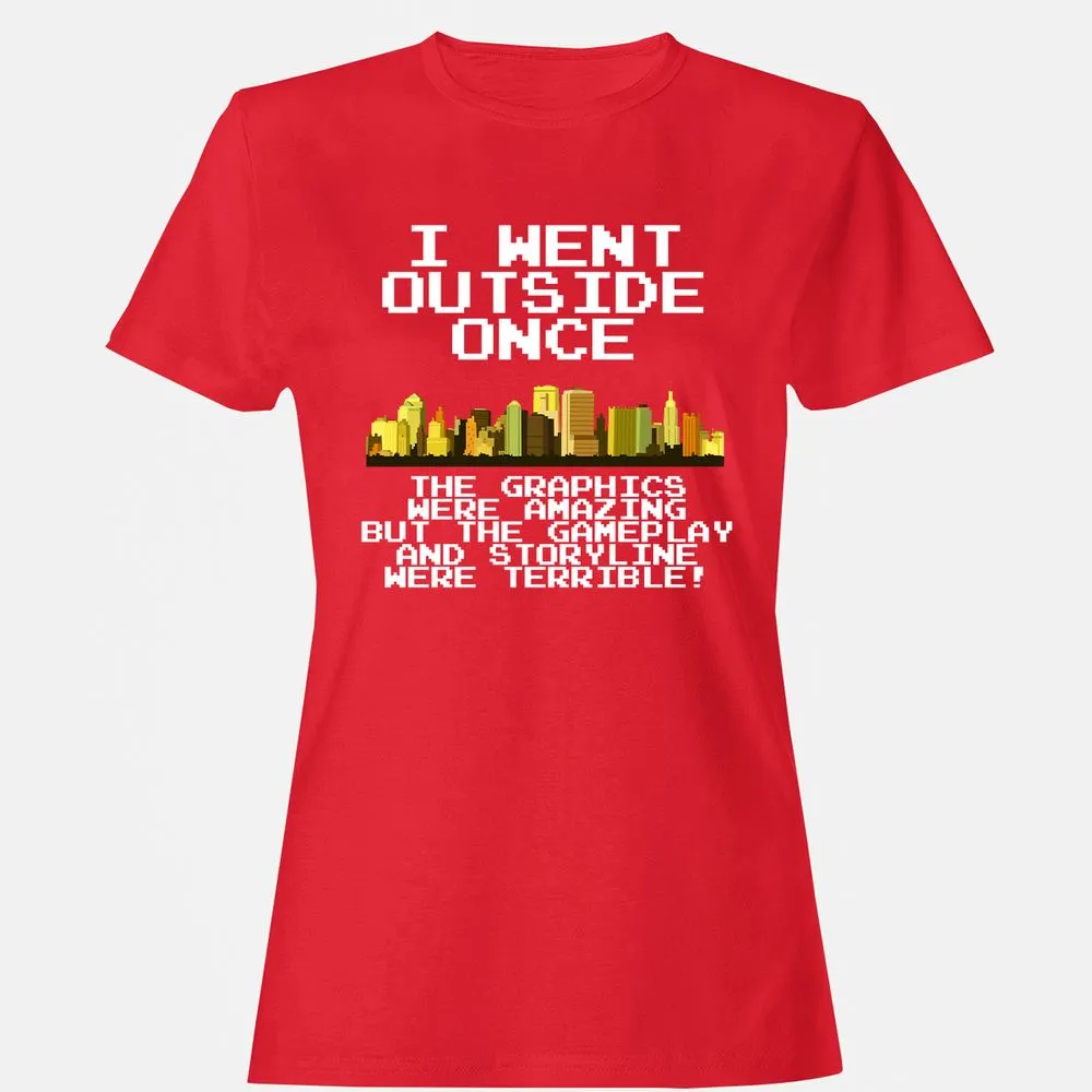 Women's T-Shirt - N497WA4U - Red - 13